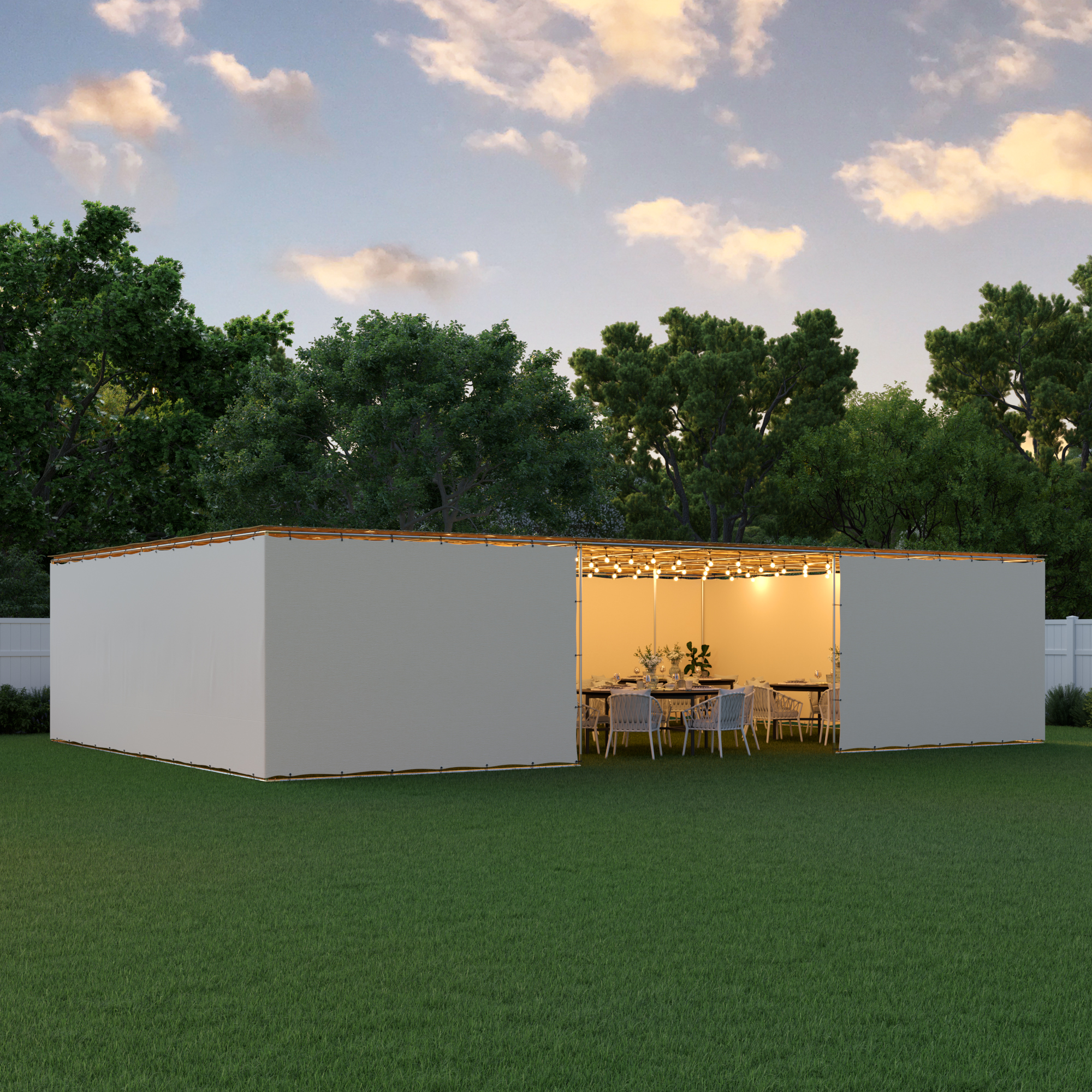 24x36 Tubular Sukkah Kit - Image 2