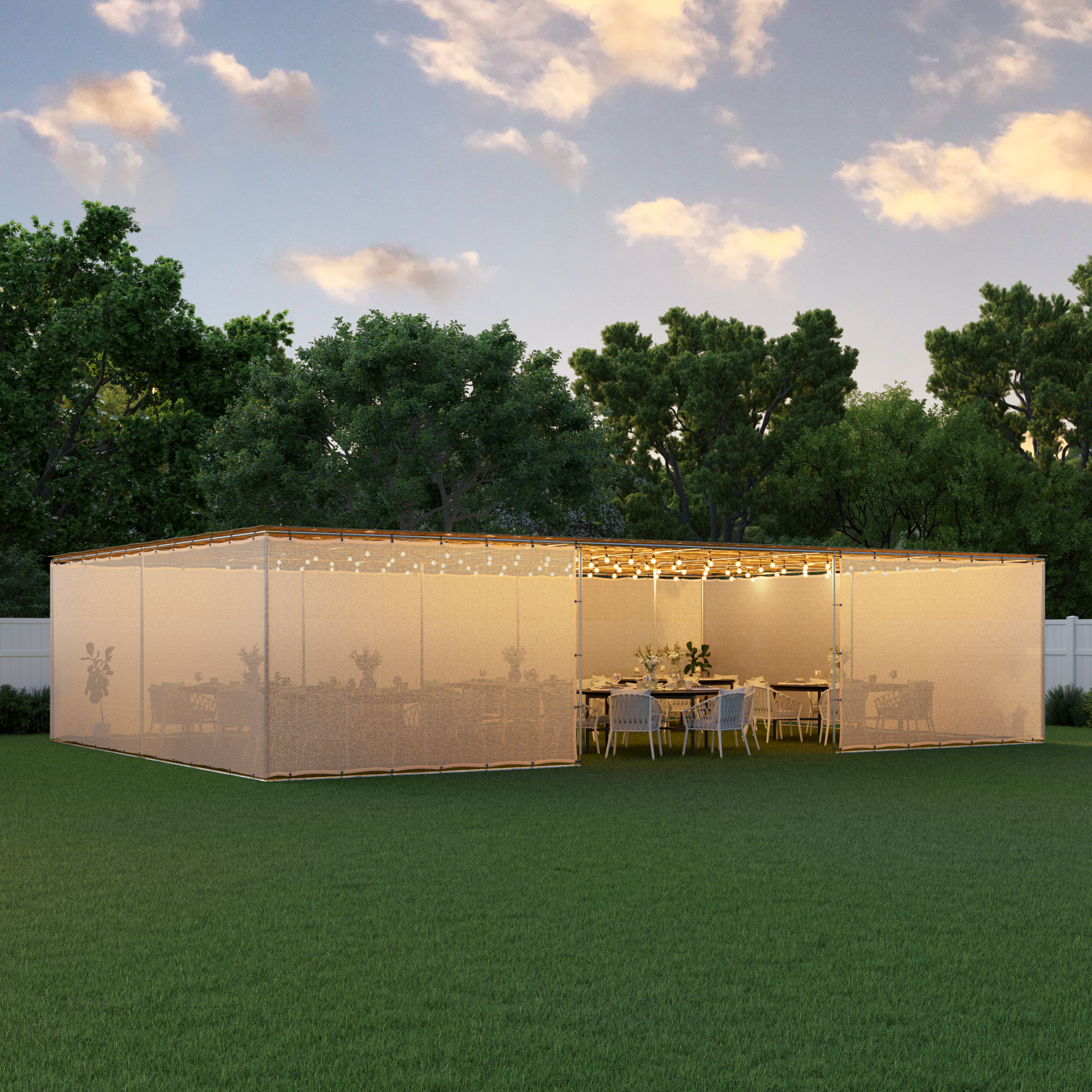 24x36 Tubular Sukkah Kit