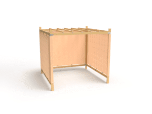 8x8 Wood-Frame Sukkah Kit